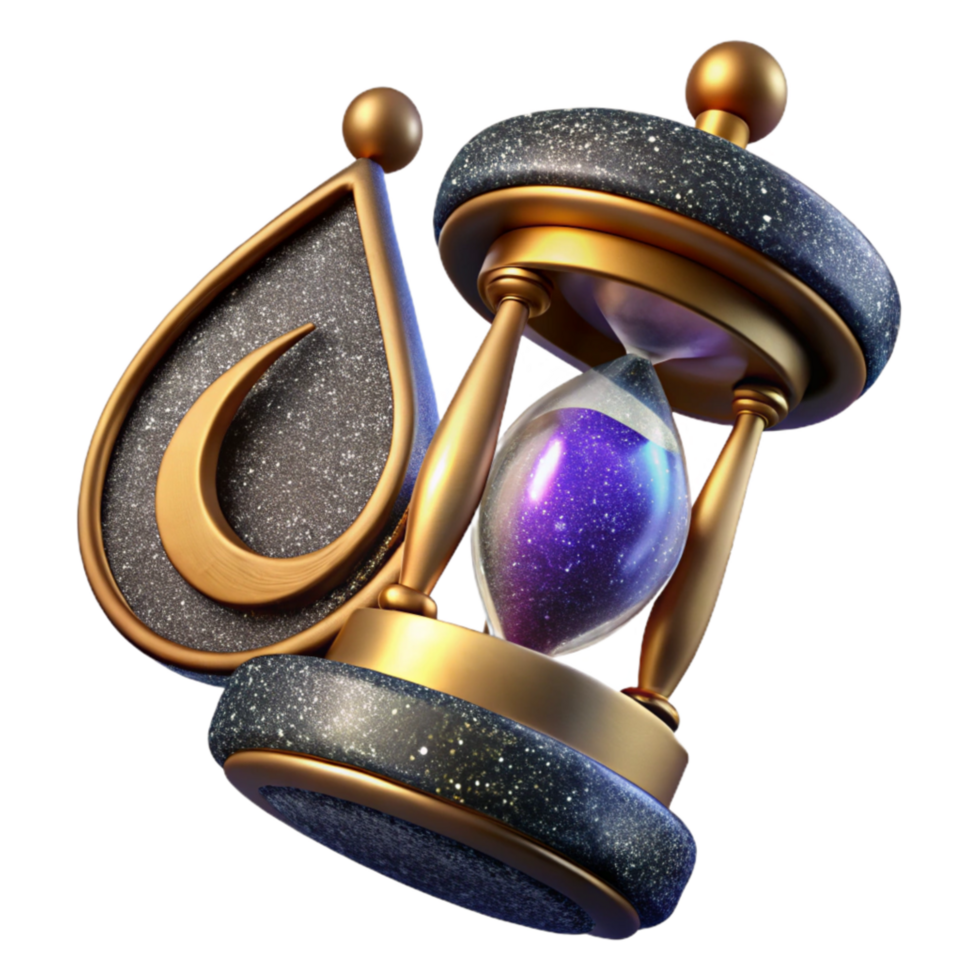 vibrant artistic Grandfather Clock Pendulum Swinging Isolated Element professional png