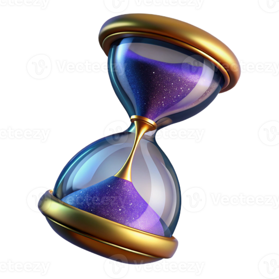 impressive artistic Hourglass Empty Top View Cutout Element exclusive png