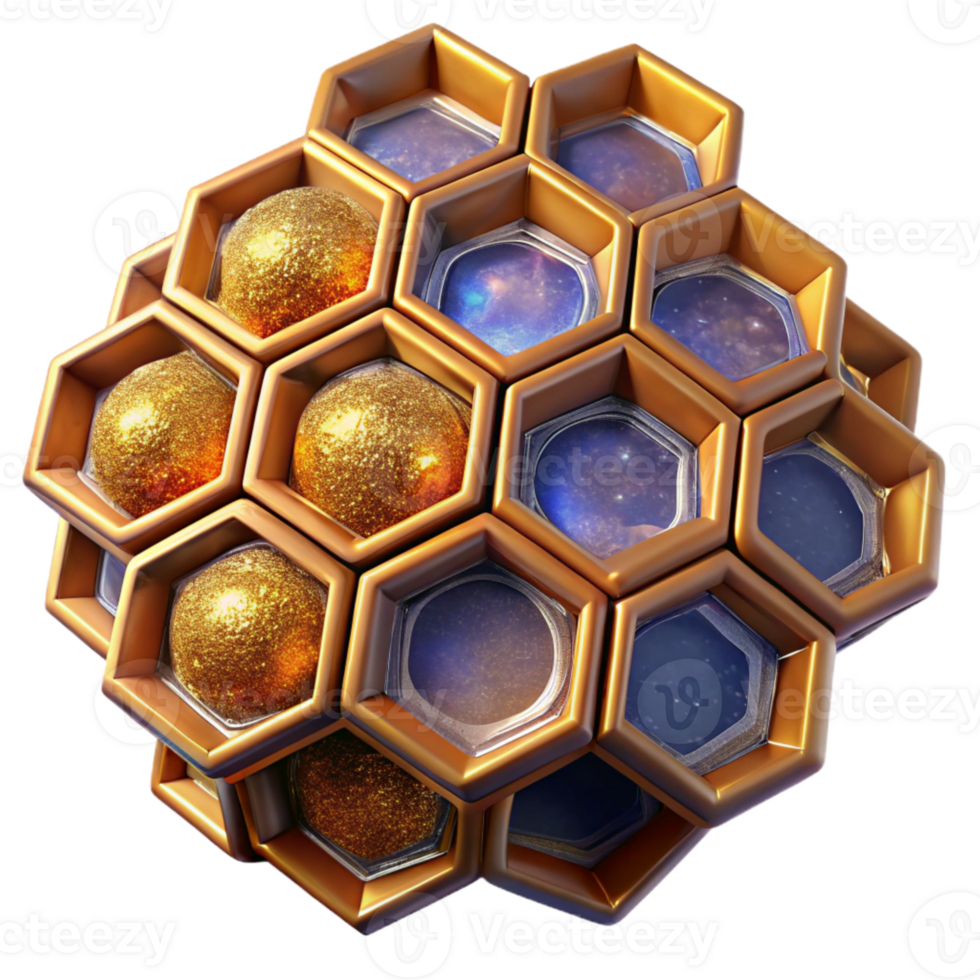 dramatic minimalist Honeycomb Close Up Hexagonal Structure Transparent png
