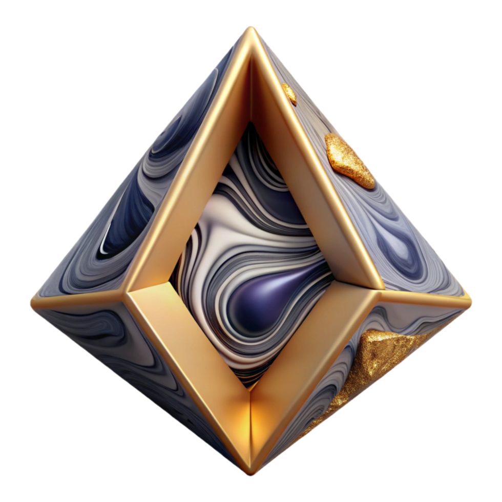 impressive contemporary Illusory Contour Subjective Triangle Shape White Background Cutout high resolution png