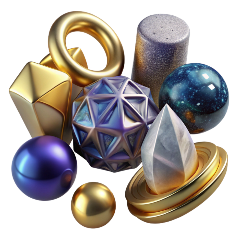 wonderful rustic Impossible Object Collection Various Designs Line Art Transparent Background png