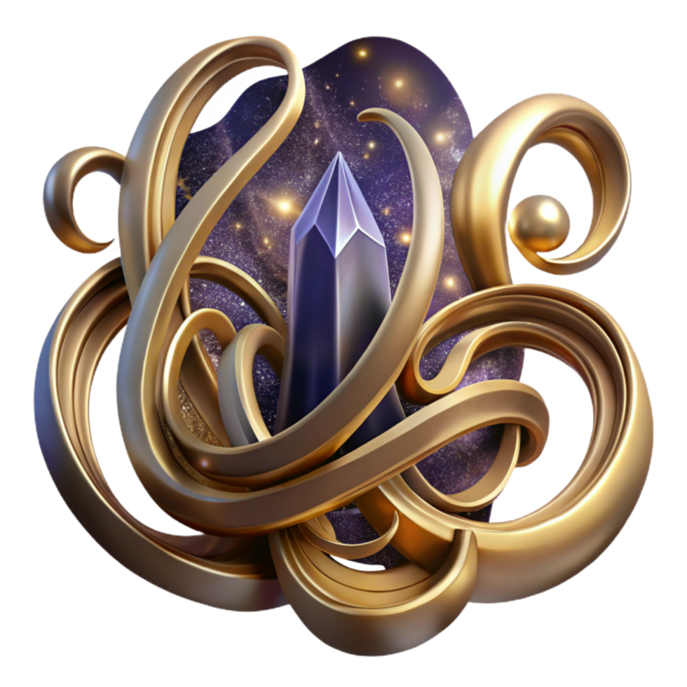 wonderful artistic Intricate Calligraphy Design Transparent Background professional png