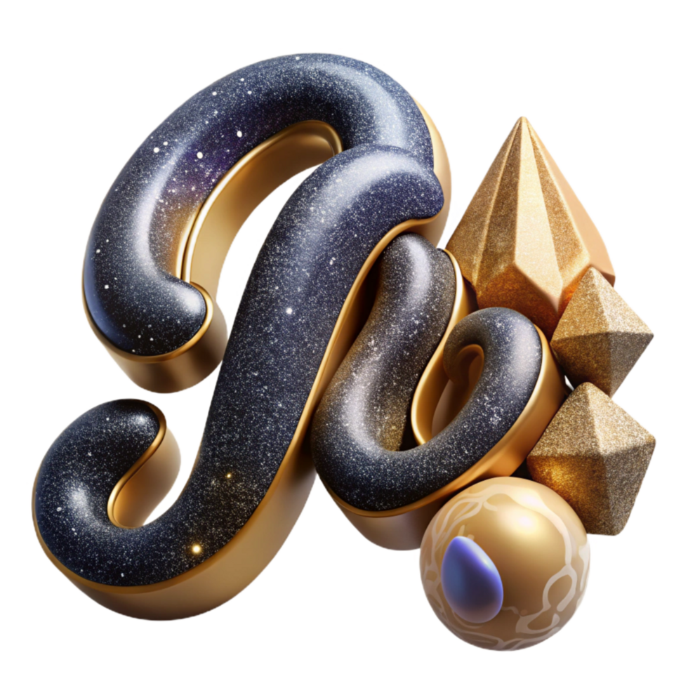 beautiful abstract Italic Calligraphy Alphabet Set Cutout authentic png