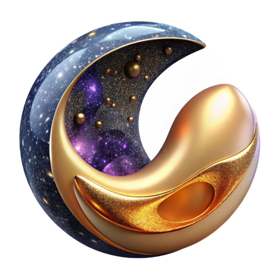 elegant traditional Jastrow Illusion Curved Shapes Side by Side Transparent Background high resolution png