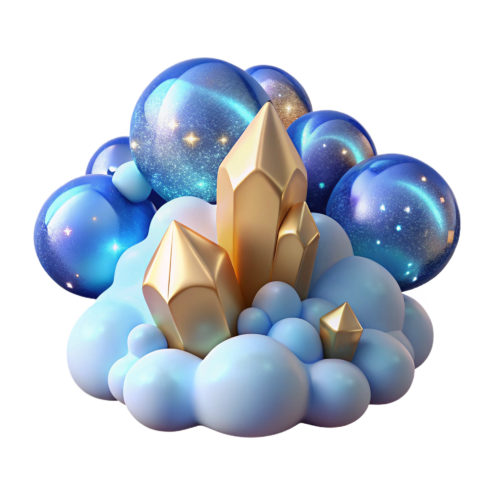 beautiful artistic Light Blue Sky with Clouds Cutout high resolution png