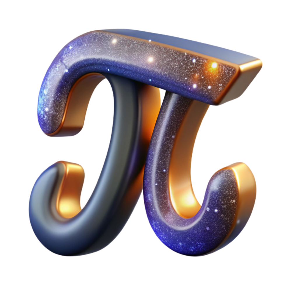 impressive artistic Mathematical Symbol Pi Cutout Element genuine png