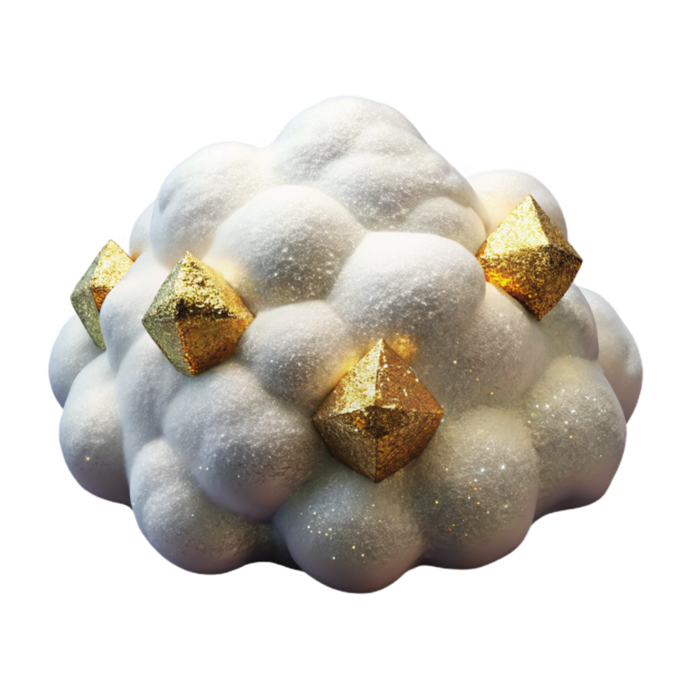 elegant minimalist Pure White Cloud Fluffy Texture Isolated png