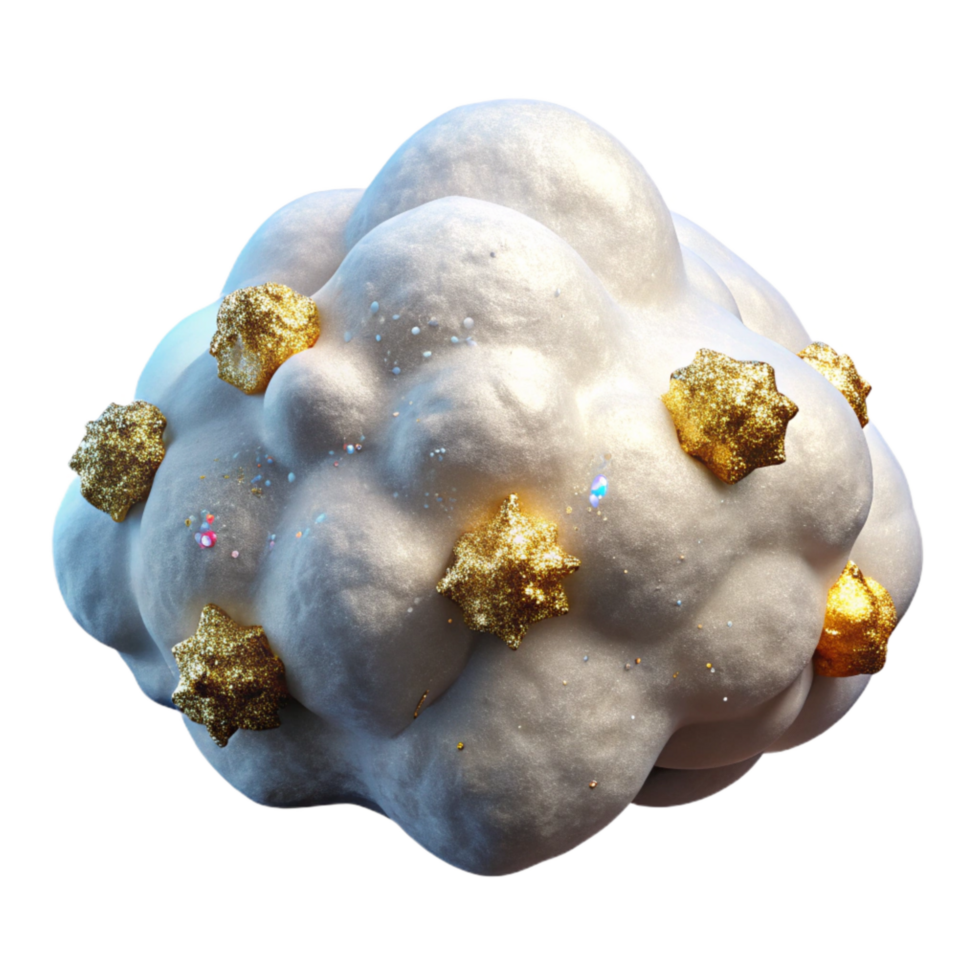 impressive vintage Pure White Cloud Fluffy Texture Isolated high resolution png