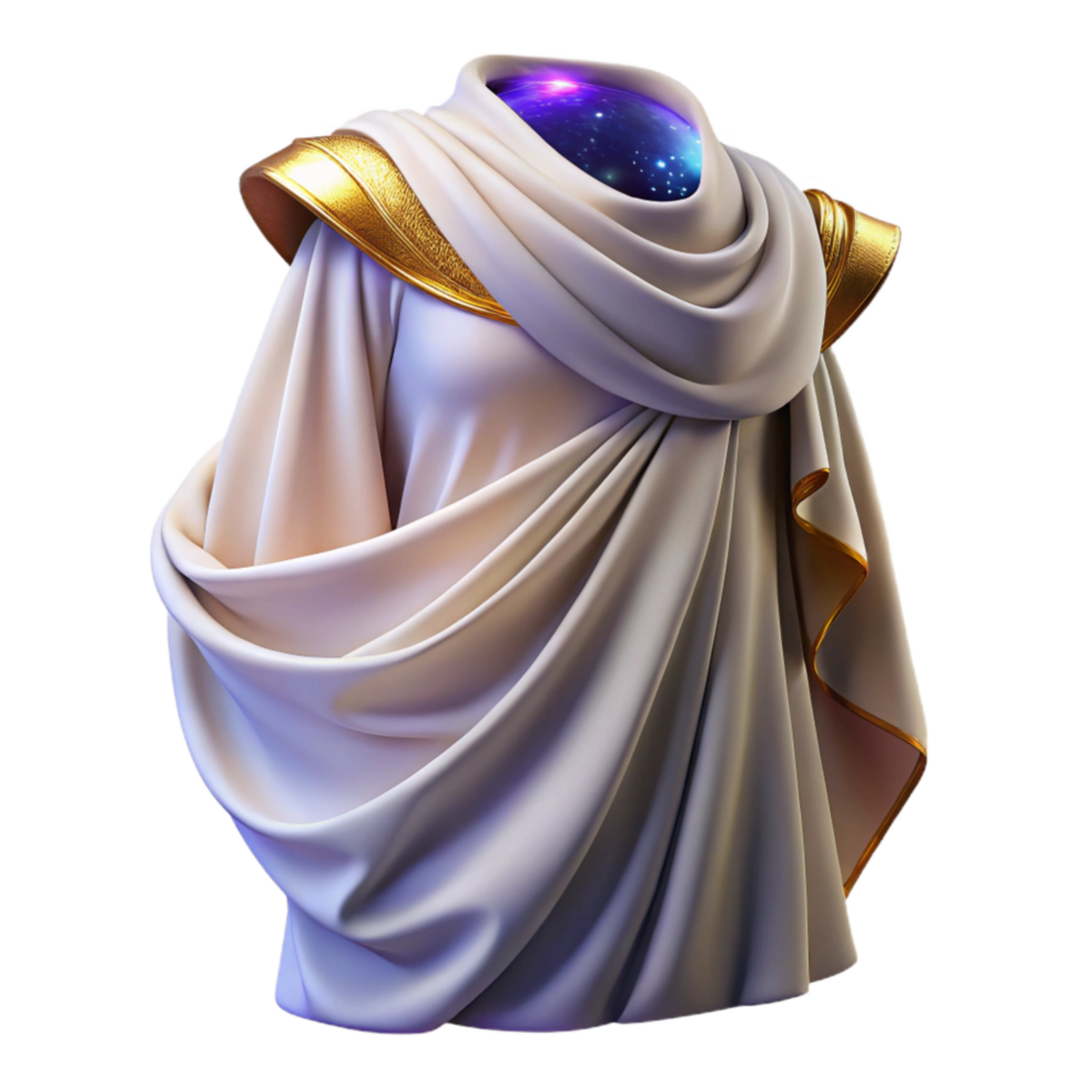 wonderful abstract Roman Toga Garment White Draped Isolated Element exclusive png