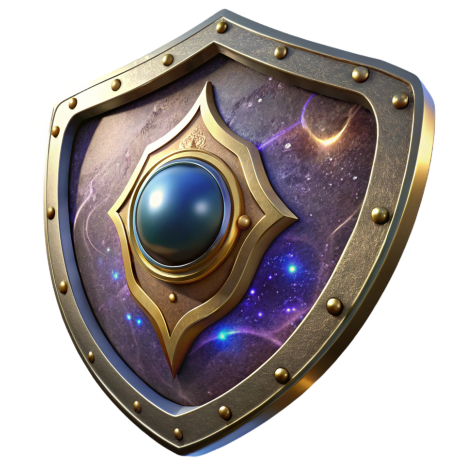 beautiful classic Roman Legionary Shield Metal Isolated Element high resolution png