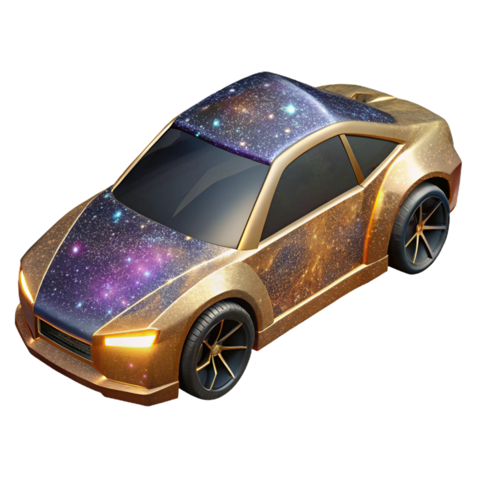 beautiful rustic Side View Perspective Car Profile Cutout Transparent Background genuine png