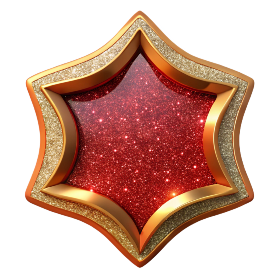 wonderful artistic Simple Mosaic Border Design Red Isolated premium png