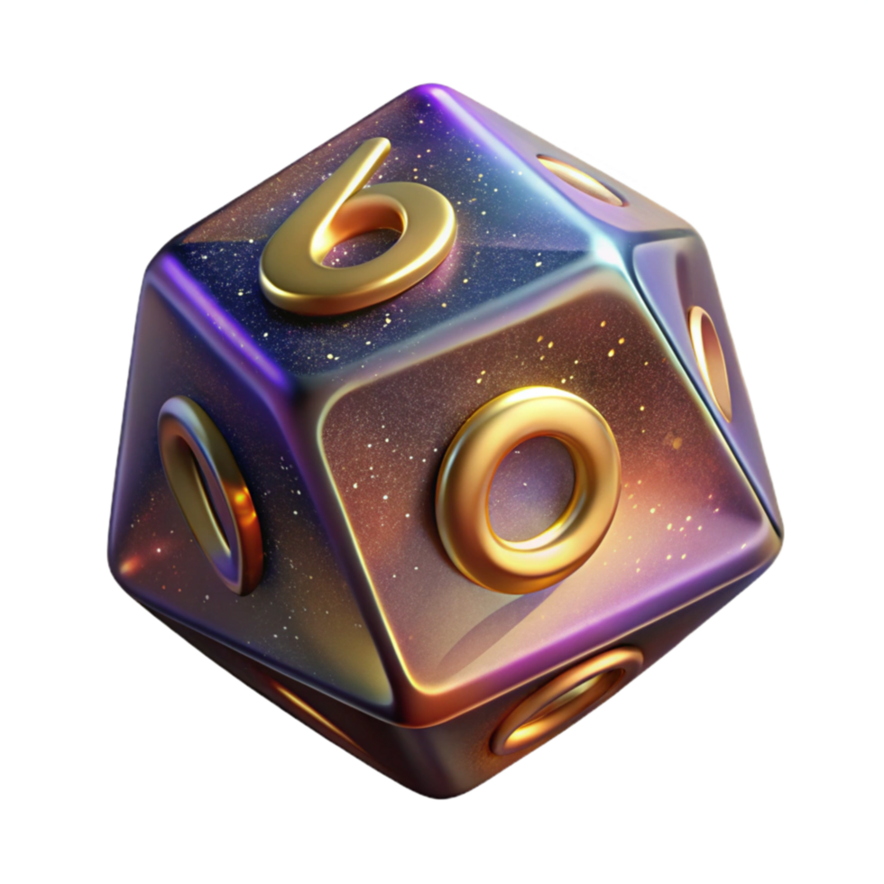 magnificent vintage Single Die Showing Six Transparent Element exclusive png