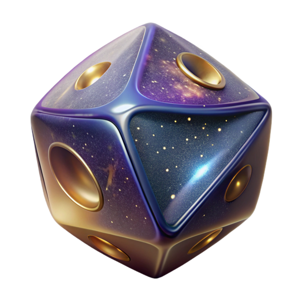 extraordinary traditional Single Die Showing Six Transparent Element high resolution png