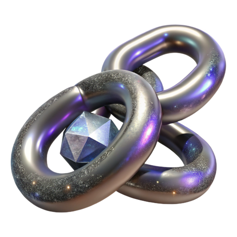 vibrant rustic Steel Gray Metal Chain Links Cutout high quality png