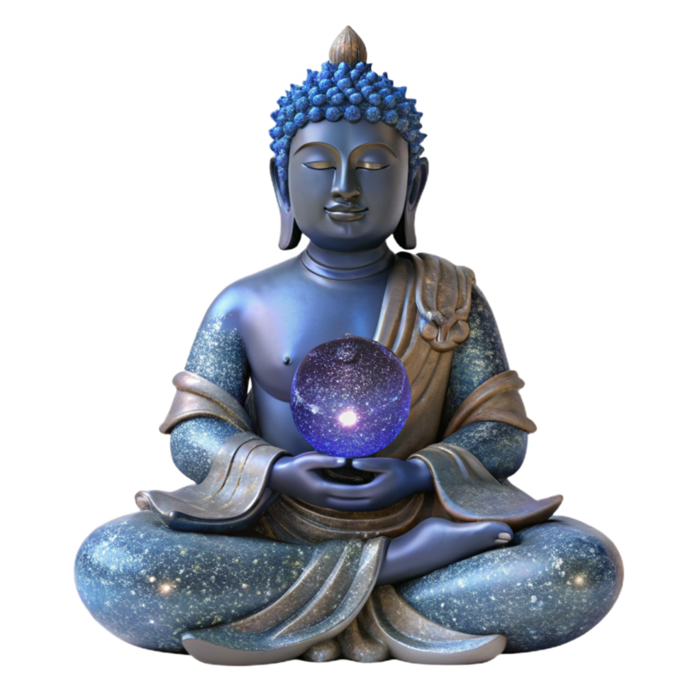 wonderful classic Stone Statue Sitting Buddha Front View Transparent high quality png