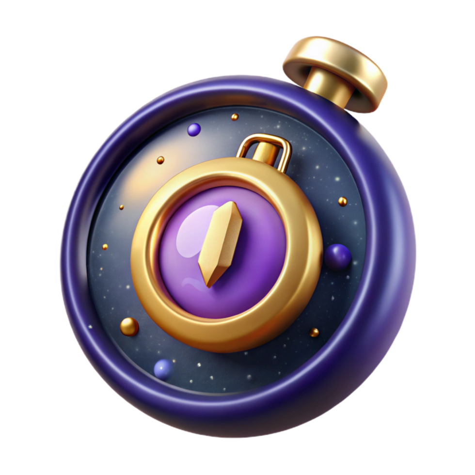 dramatic classic Stopwatch Button Released Cutout high resolution png