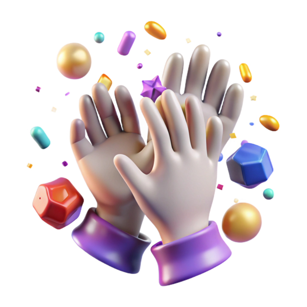 wonderful rustic Applause Hands Clapping Transparent Background Cutout premium png