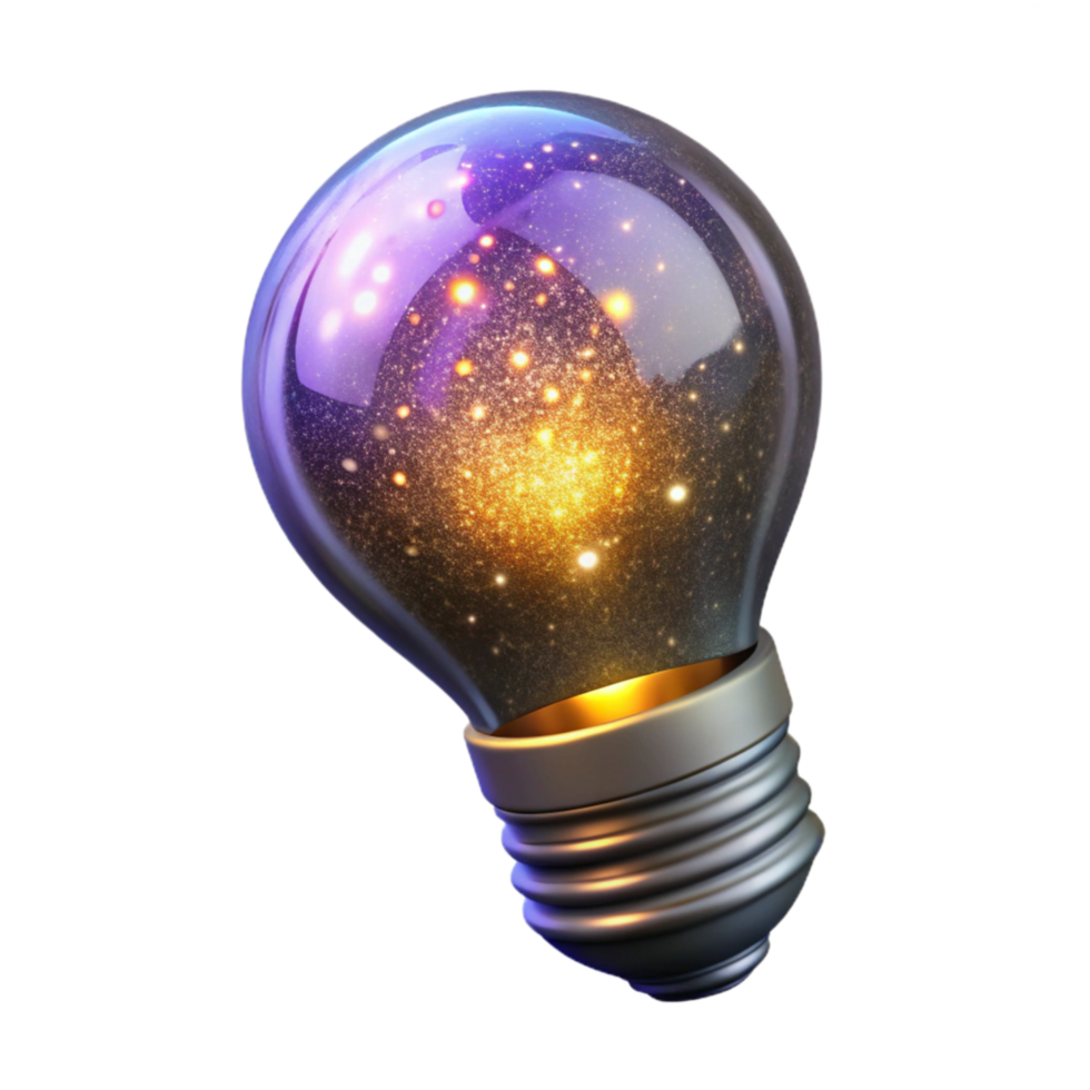 extraordinary rustic Vintage Light Bulb Isolated on Transparent Background png