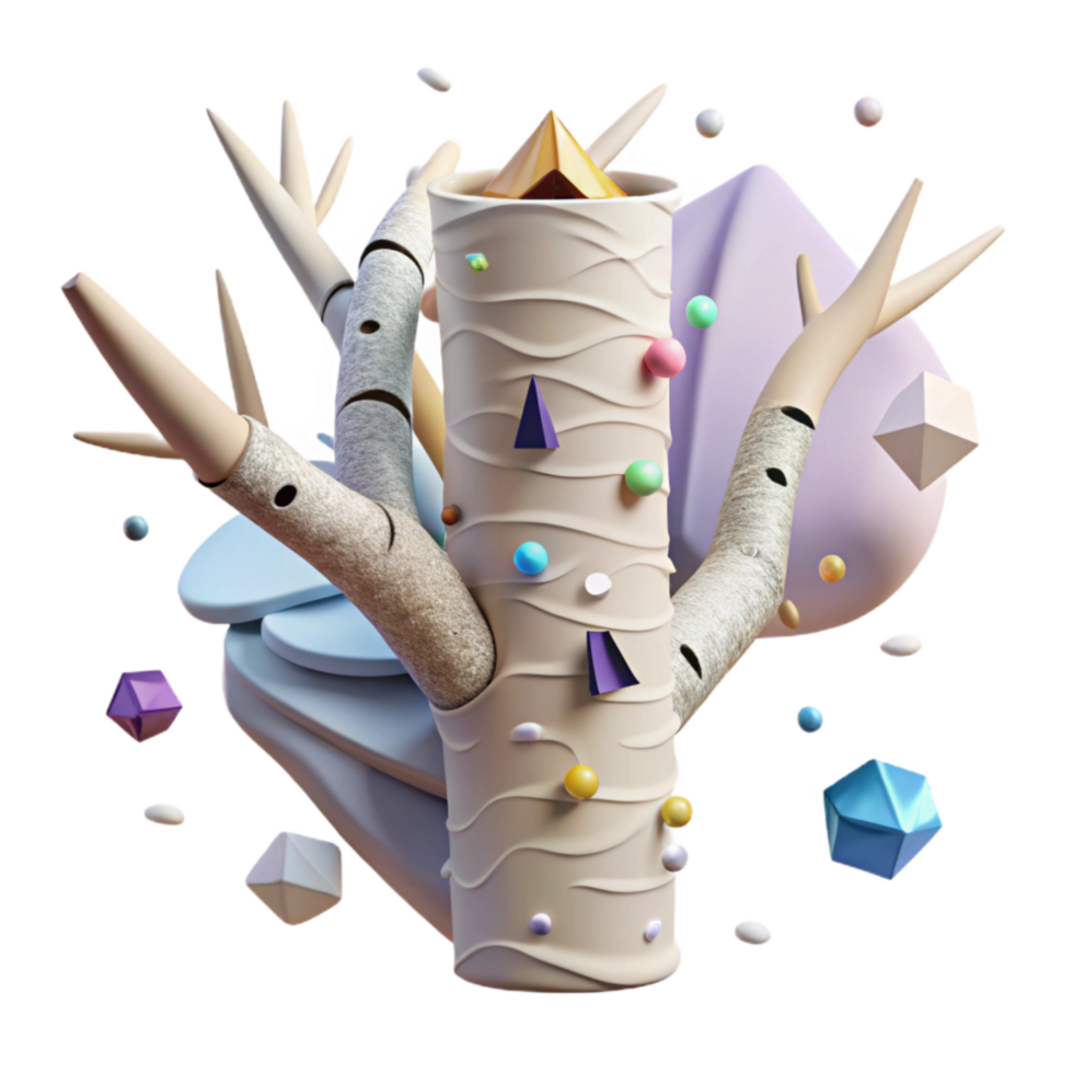 vibrant creative Birch Tree White Bark Texture Transparent Background high quality png