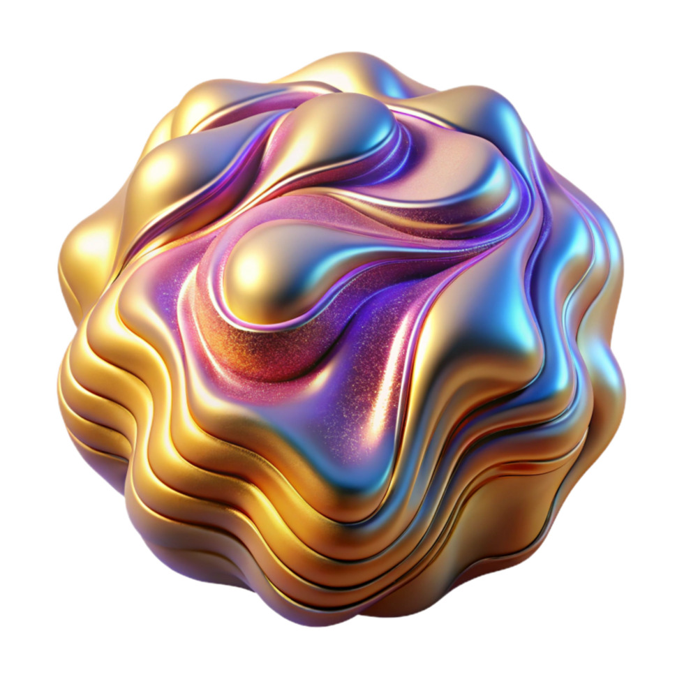 elegant rustic Visual Distortion Illusion Wavy Lines Colorful Pattern Transparent premium png