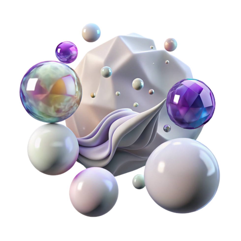 beautiful rustic Blowing Bubbles in Gentle Breeze Isolated original png