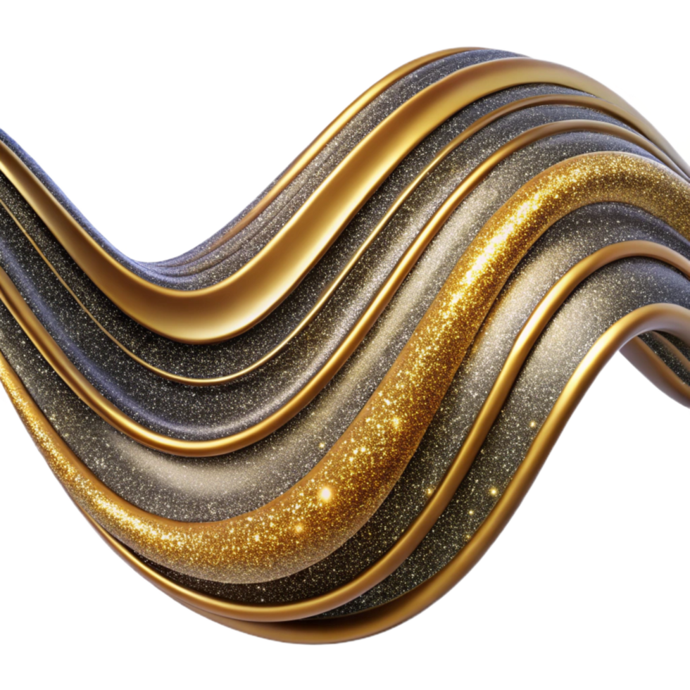 serene rustic Wavy Line Illusion Curved Lines Repeating Pattern Isolated original png