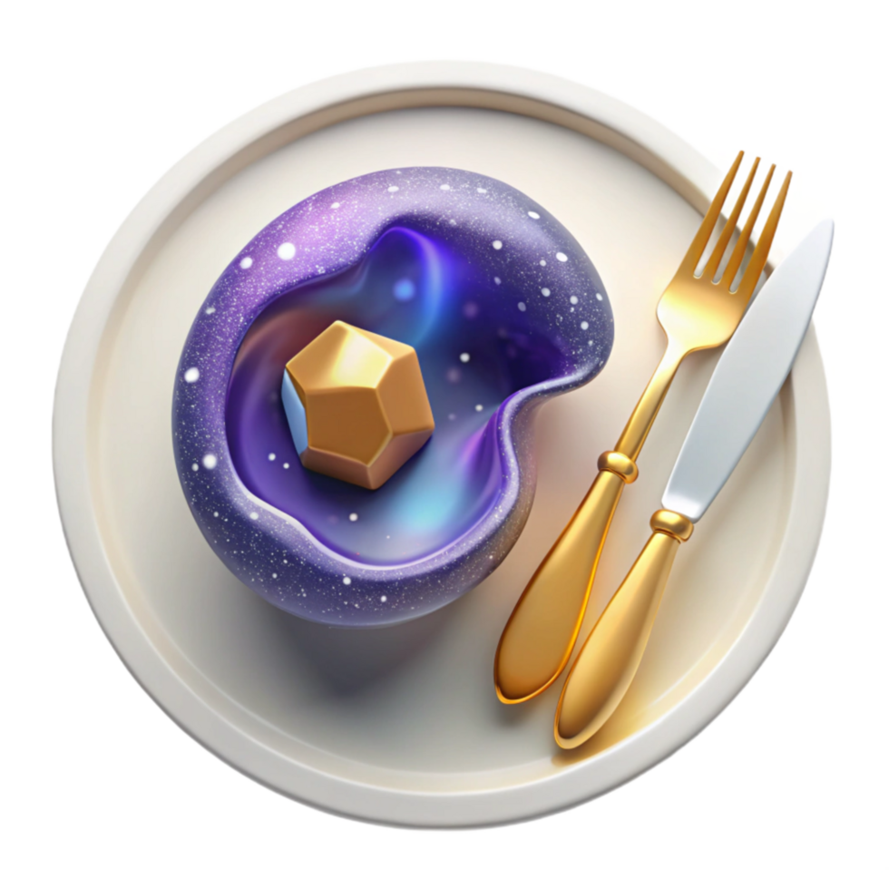 extraordinary modern White Plate with Fork and Knife Transparent Element authentic png