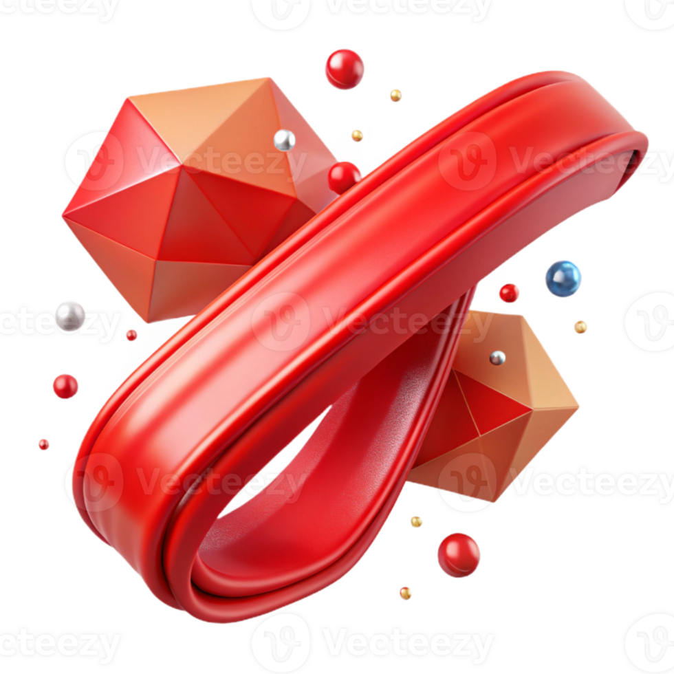 stunning contemporary Bold Red Line Transparent Background exclusive png