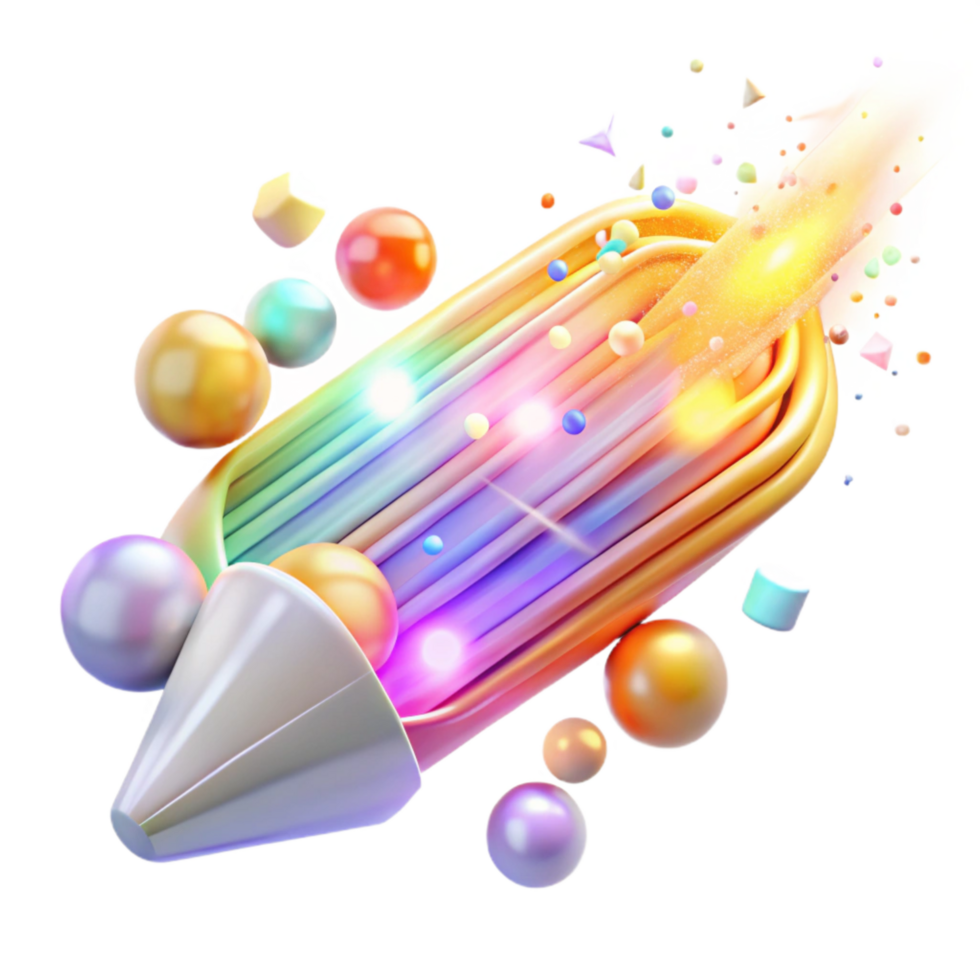 wonderful artistic Bright Light Streak with Motion Blur Cutout original png