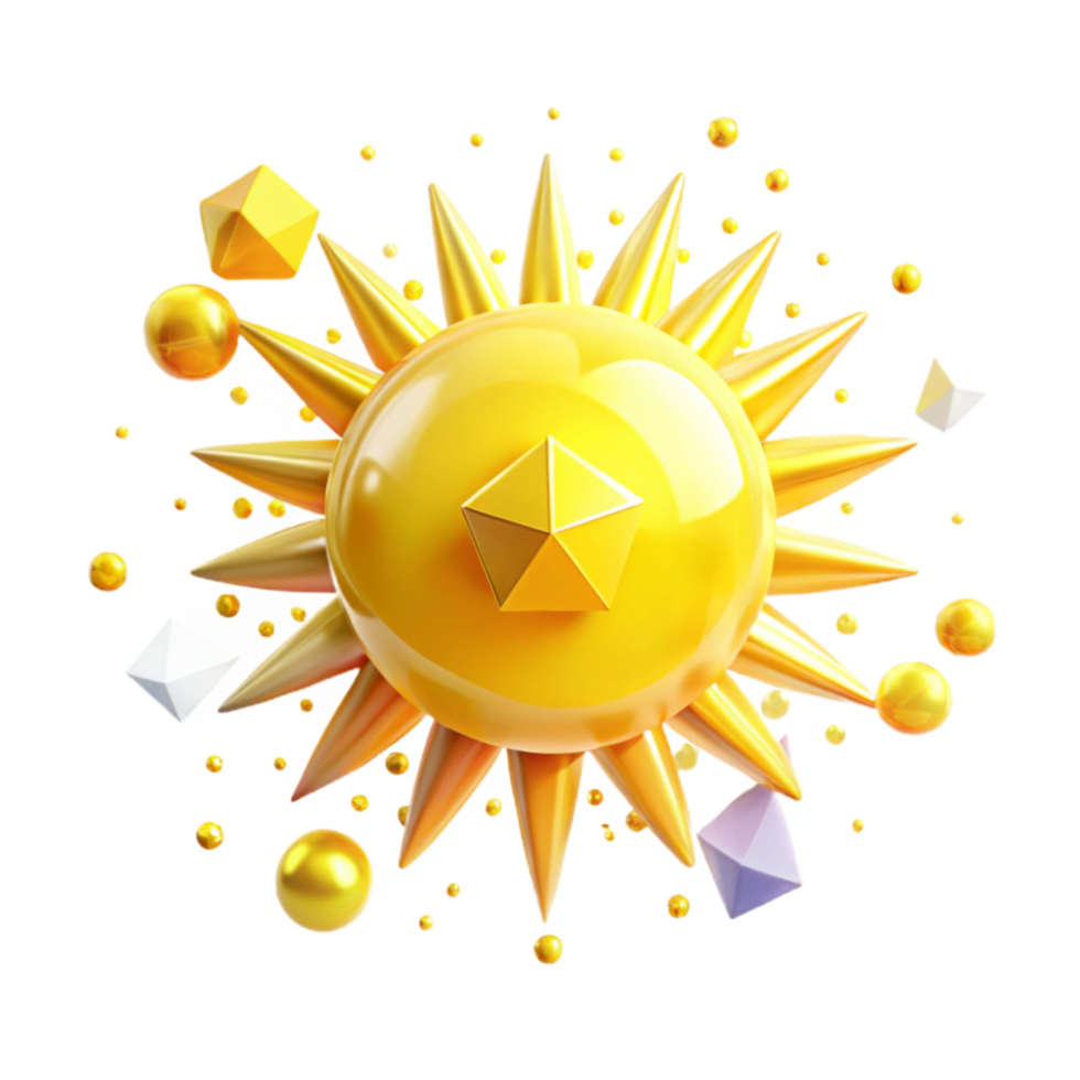 vibrant rustic Bright Yellow Healing Sunbeam Transparent Background genuine png