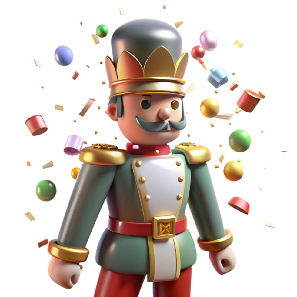 wonderful creative Broken Toy Soldier Transparent Background Close Up premium png