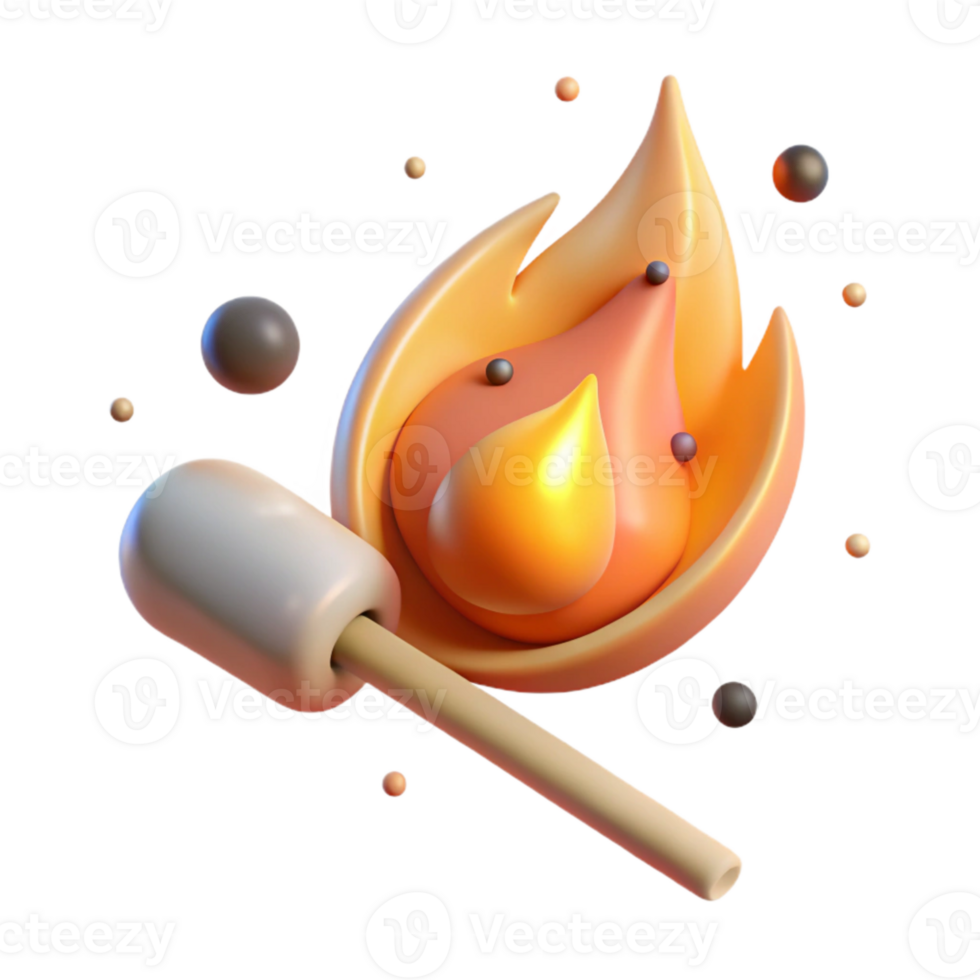 extraordinary classic Burning Matchstick Flame Visible Isolated detailed png