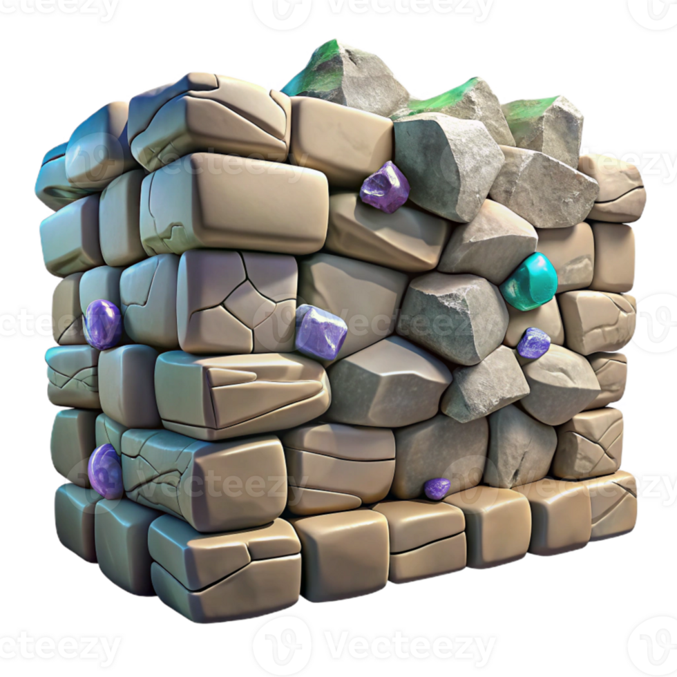 magnificent minimalist Crumbling Stone Wall Texture Close Up Transparent original png