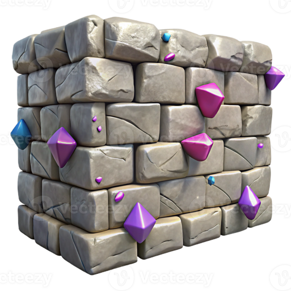 stunning minimalist Crumbling Stone Wall Texture Close Up Transparent high quality png