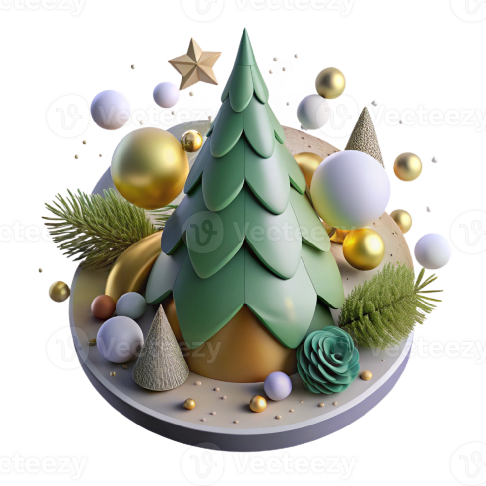 magnificent minimalist Cypress Tree Top View Conical Shape Cutout genuine png