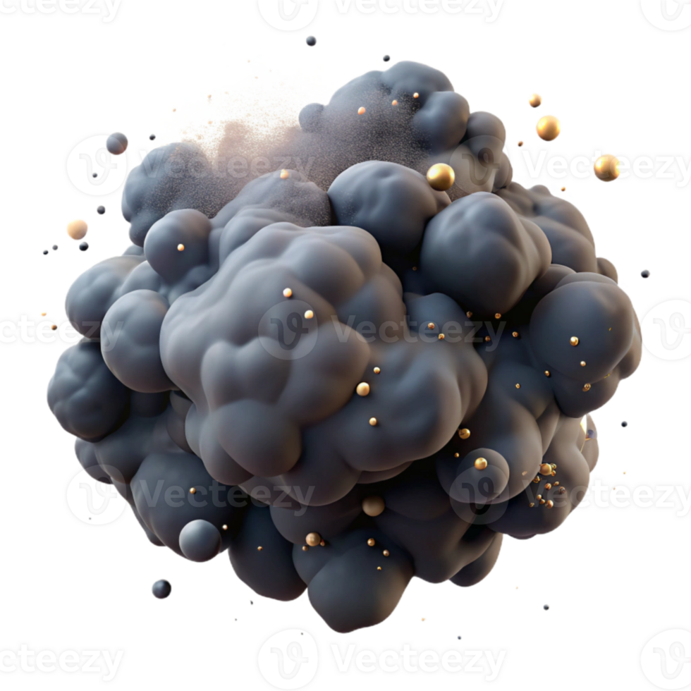 wonderful abstract Dark Gray Smoke Transparent Background high resolution png