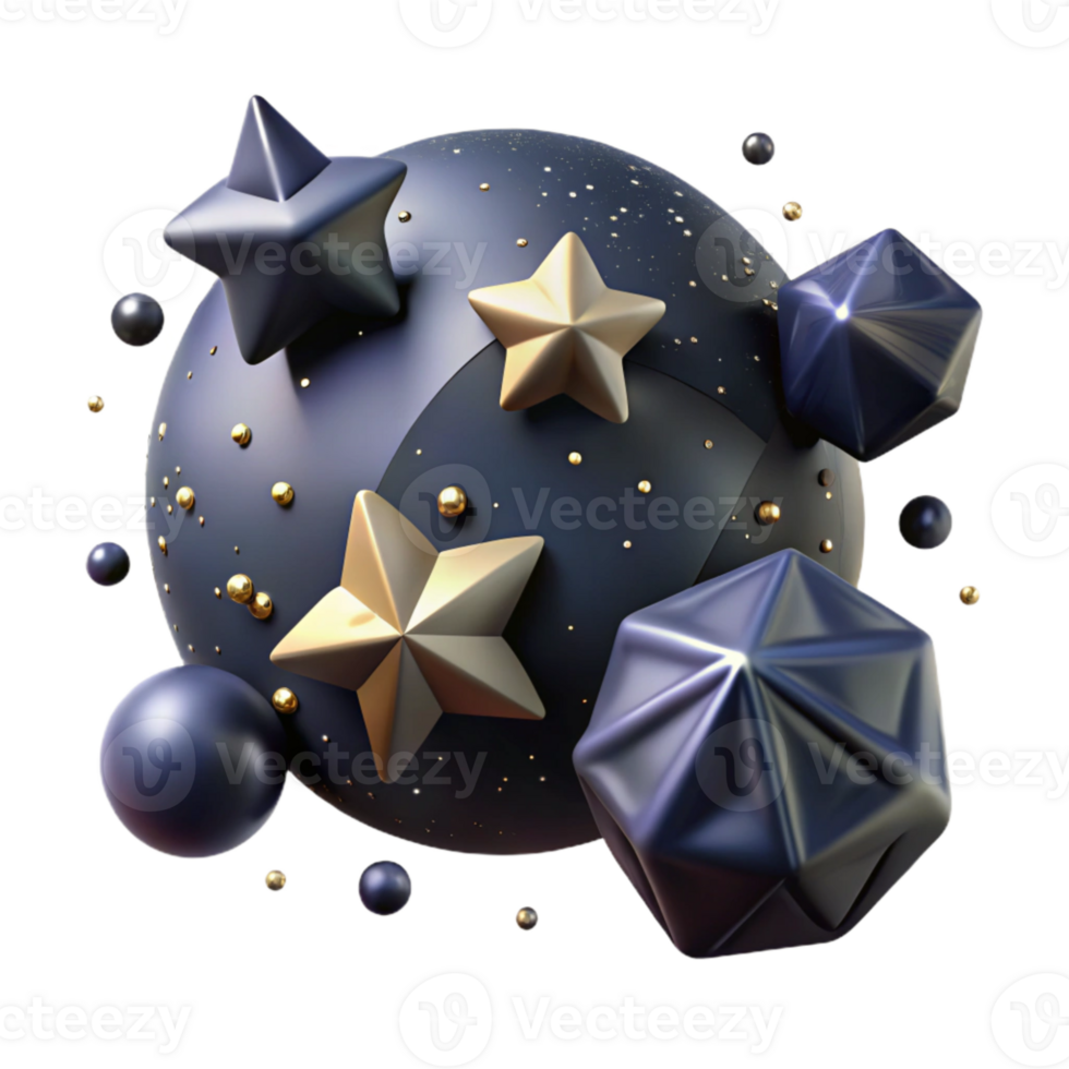 stunning traditional Dark Night Sky with Stars Transparent Isolated high resolution png