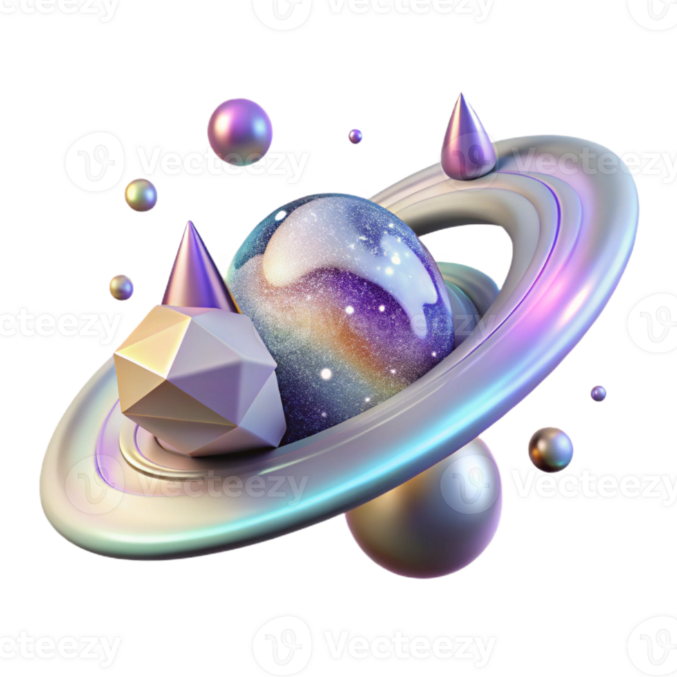 elegant rustic Distant Quasar Transparent Background with Jet Stream authentic png