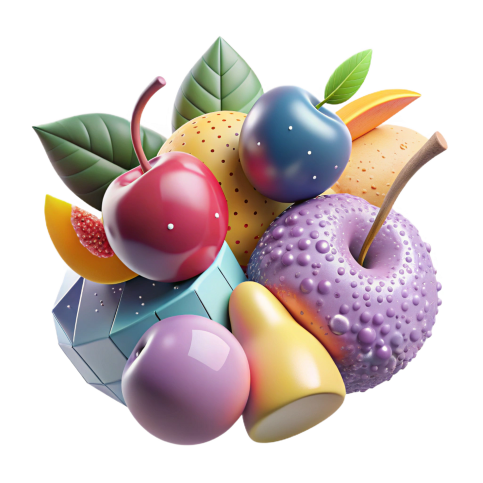 extraordinary traditional Fruit Ripening Process Cutout with Color Change exclusive png