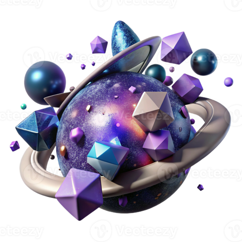 stunning modern Galaxy Collision Isolated Cutout high resolution png