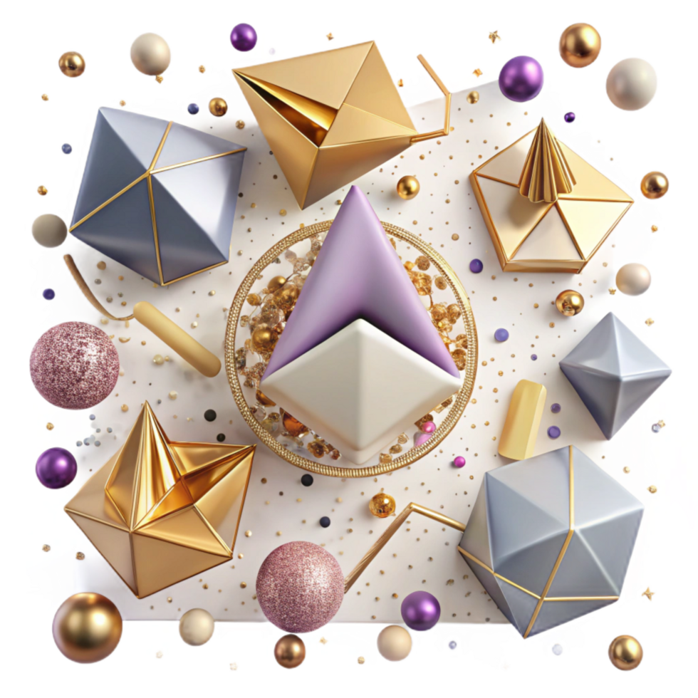 extraordinary artistic Geometric Pattern Background Cutout with Repeating Shapes genuine png