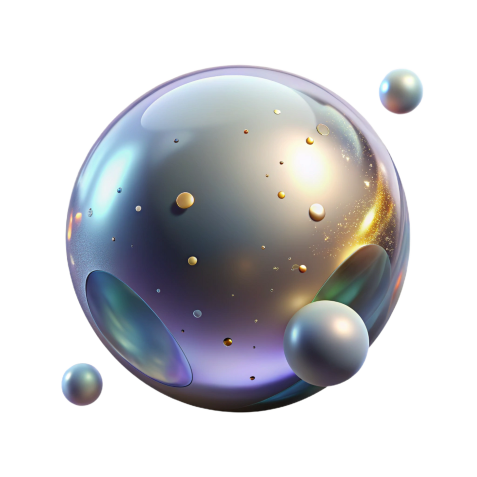 wonderful contemporary Glowing Orb with Shadow Effect Transparent Element genuine png