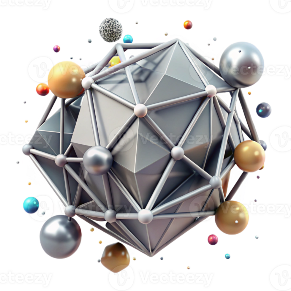 beautiful abstract Gray Digital Network Illustration Cutout exclusive png