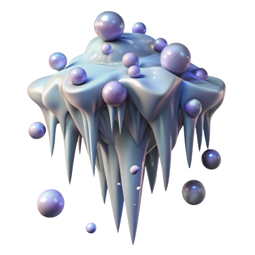 stunning vintage Icicles Melting in Whispering Winds Transparent high quality png
