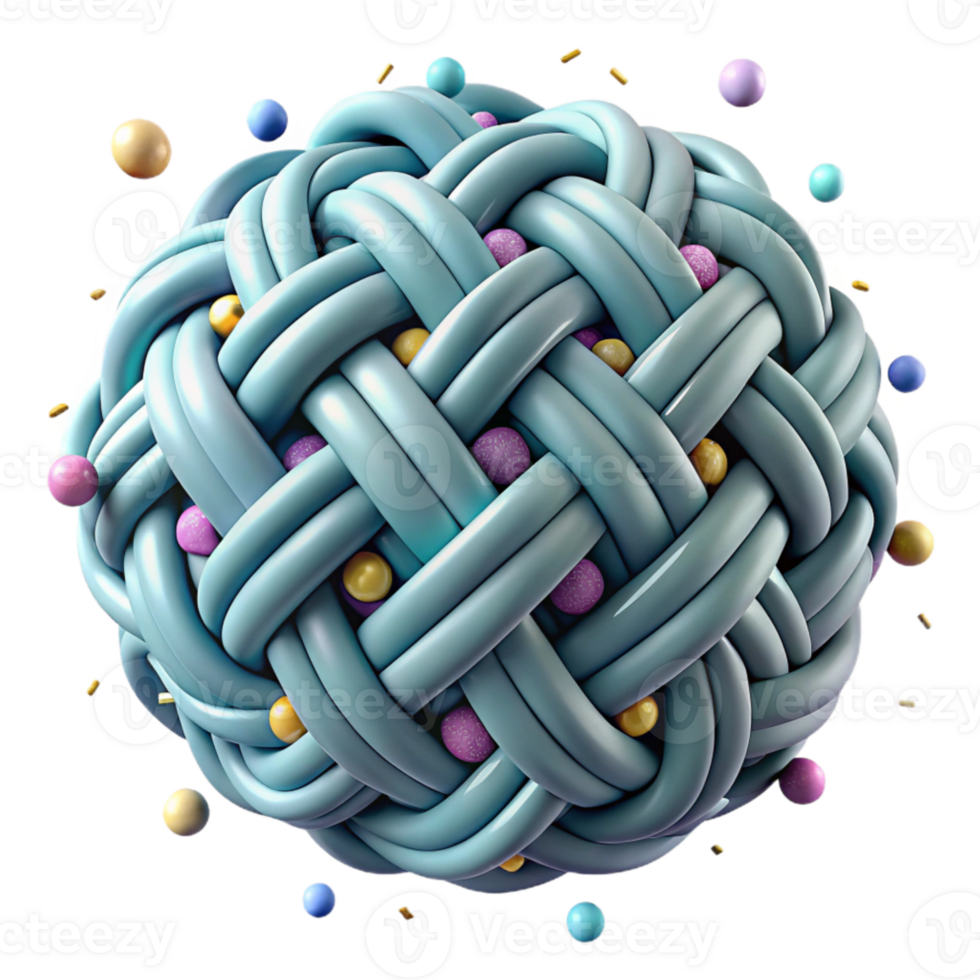 dramatic classic Interlaced Threads Isolated Complex Pattern high quality png