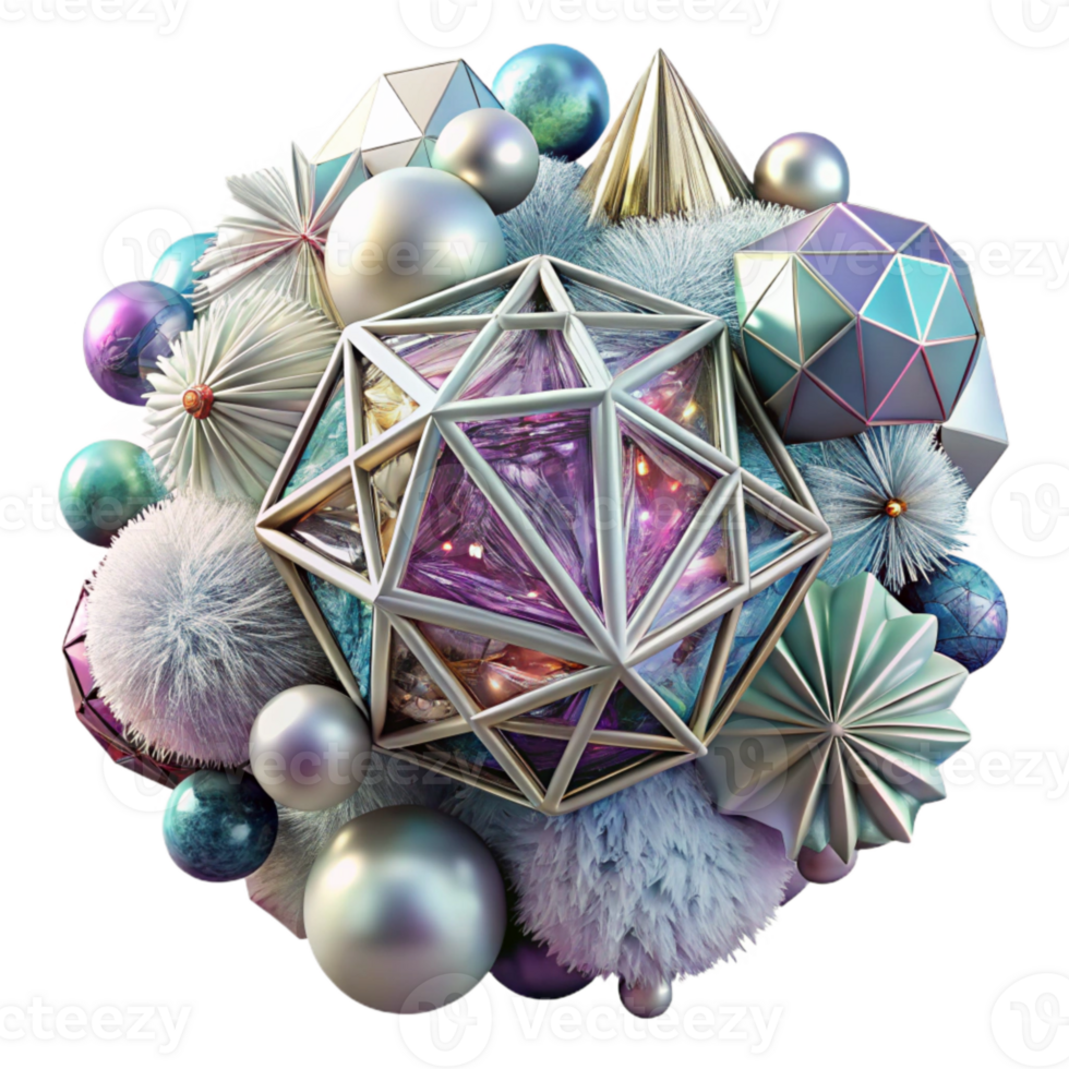 stunning abstract Intricate Patterns Harmony of Chaos Cutout detailed png