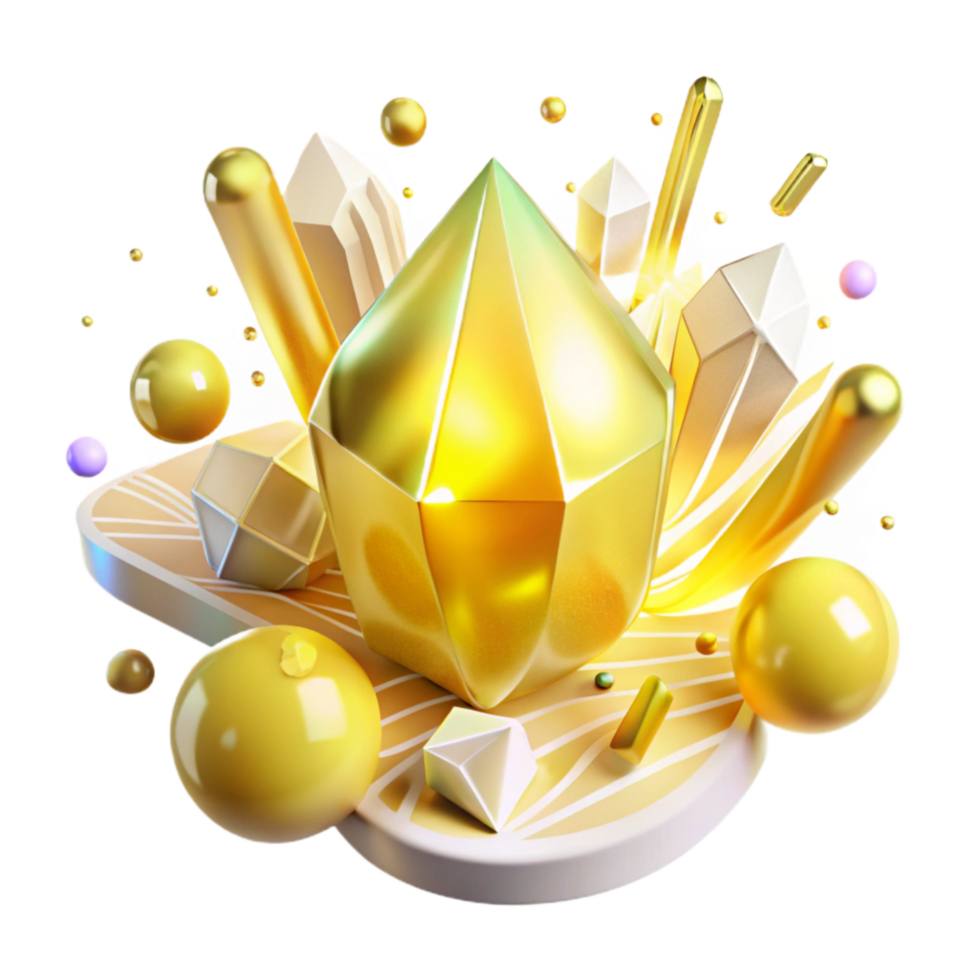 stunning traditional Lemon Yellow Abstract Light Streaks Isolated with Transparent Background and Energetic Vibe high resolution png