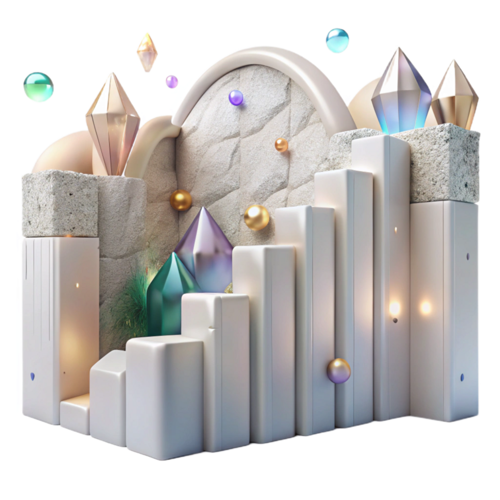 wonderful modern Low Angle View of Whispering Walls Transparent Background original png