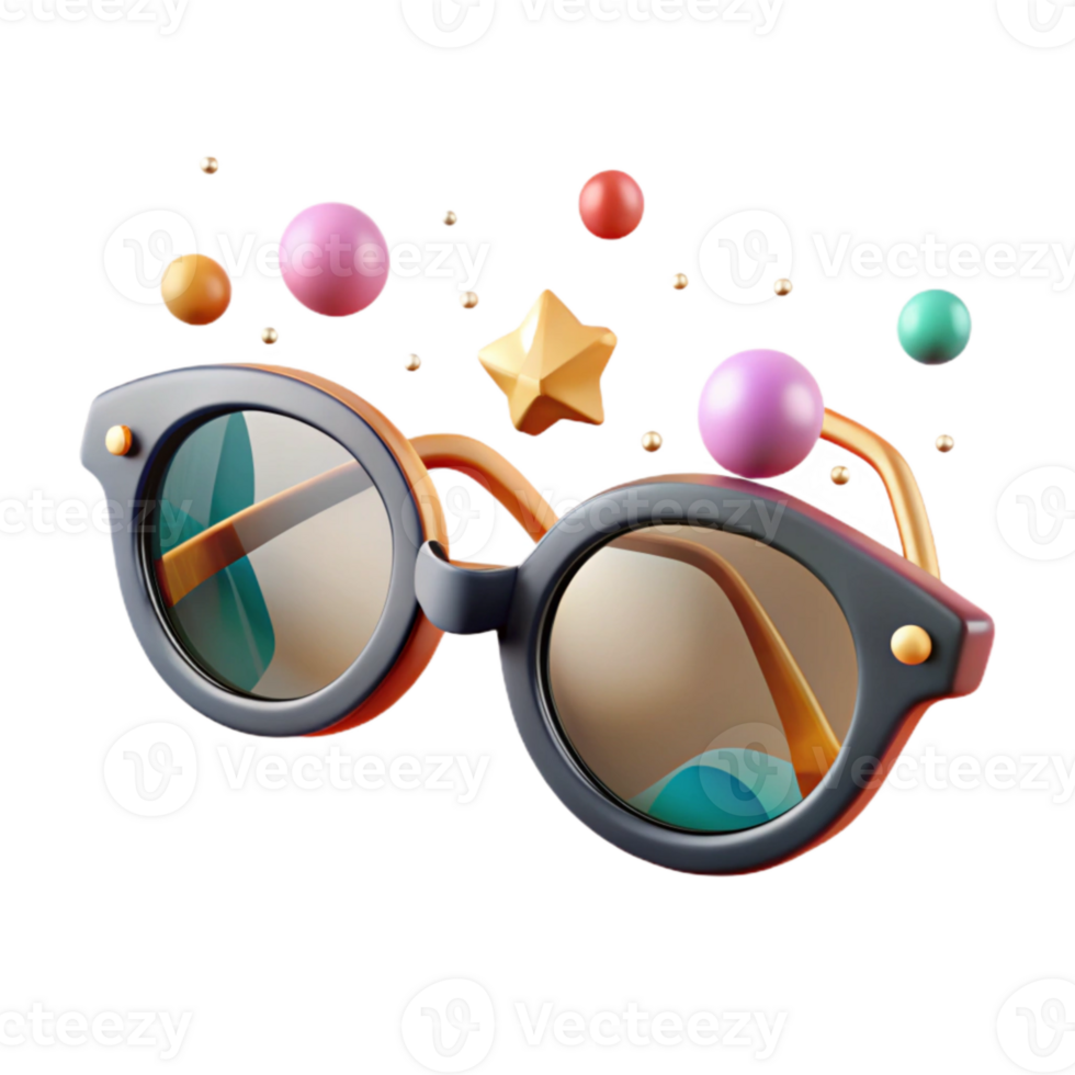 elegant traditional Pair of Eyeglasses Isolated with Thin Frames authentic png
